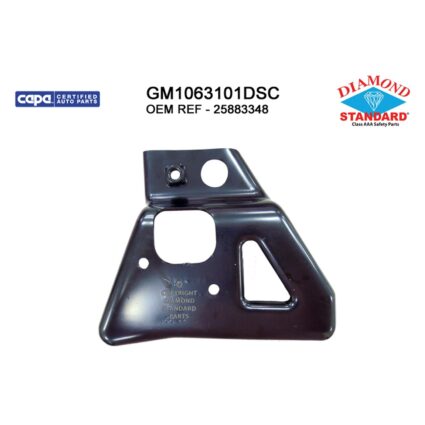 Bumper Support Front Right Outer Extension Bracket CAPA for Chevrolet Silverado 2500 HD 2011–2014