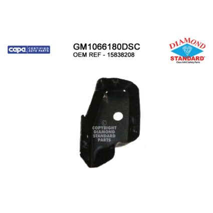 Bumper Bracket Front Left Extension Bracket CAPA for Chevrolet Silverado 1500 Silverado 2500 HD Silverado 3500 HD