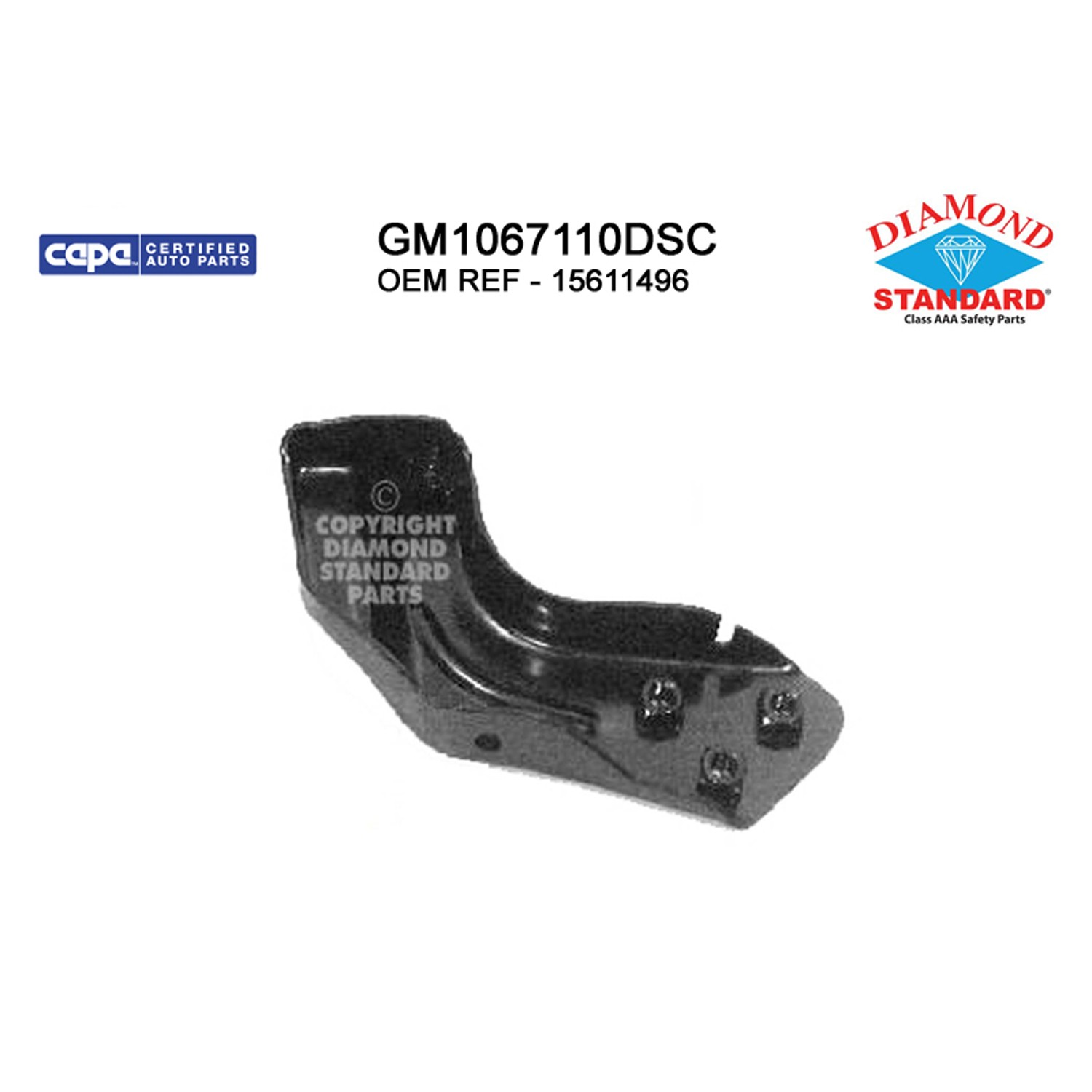 Bumper Bracket Front Right Bracket To Bar CAPA for Chevrolet Blazer C1500 C1500 Suburban C2500 C2500 Suburban C3500 K1500 K1500 Suburban K2500 K2500 Suburban K3500 R10 Suburban R1500 Suburban R20 Suburban R2500 Suburban V10 Suburban V1500 Suburban V20 Suburban V2500 Suburban GMC C1500 C2500 C3500 K1500 K2500 K3500 Yukon