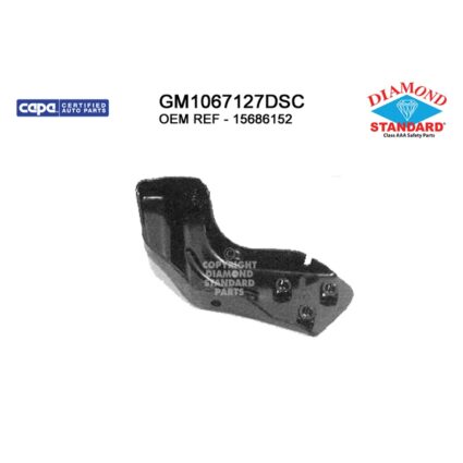 Bumper Bracket Front Right Bracket To Bar Brakcet To Bar CAPA for Chevrolet Blazer C1500 C1500 Suburban C2500 C2500 Suburban C3500 K1500 K1500 Suburban K2500 K2500 Suburban K3500 Tahoe GMC C1500 C1500 Suburban C2500 C2500 Suburban C3500 K1500 K1500 Suburban K2500 K2500 Suburban K3500 Yukon