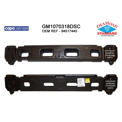 Bumper Impact Absorber Front Mexico Built CAPA for Chevrolet Trax 2017–2020