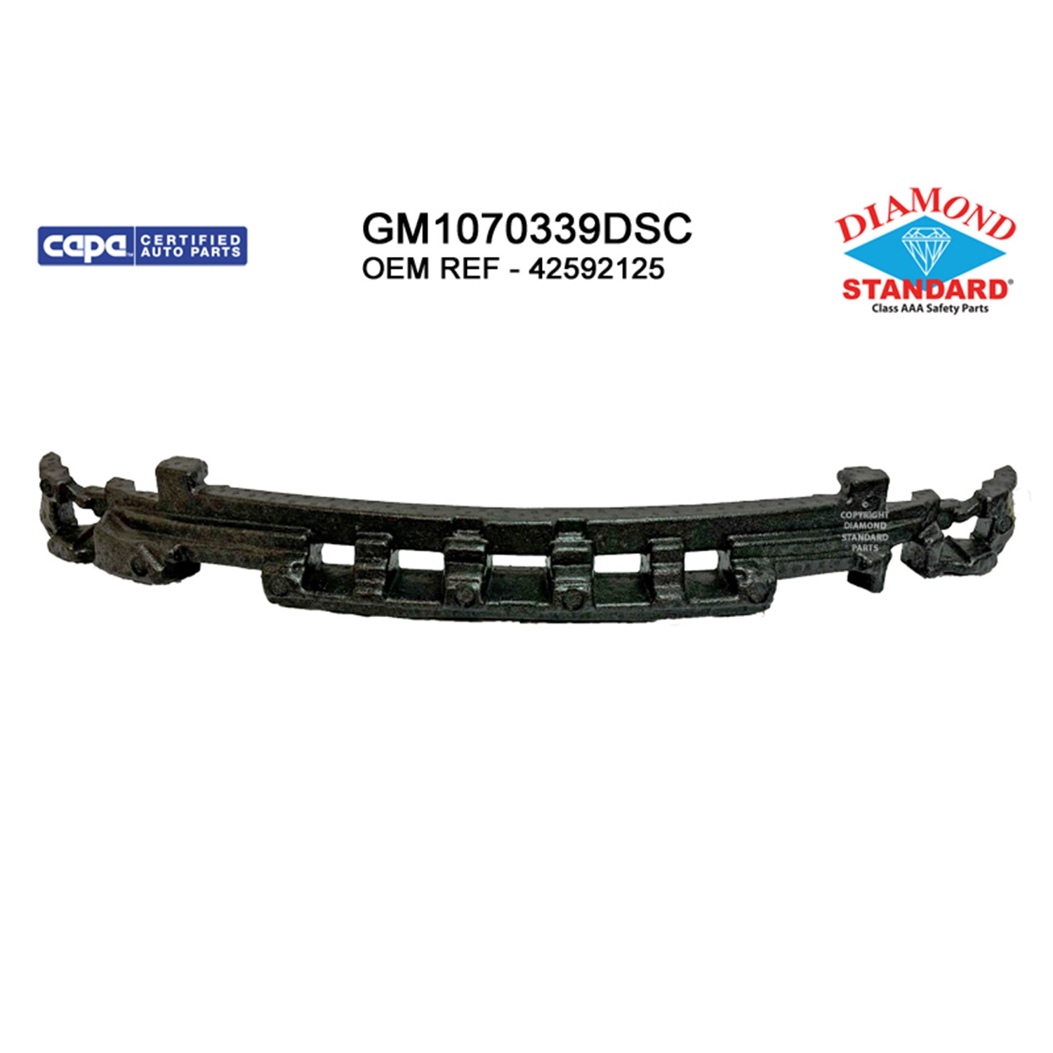 Bumper Impact Absorber Front CAPA for Buick Encore GX 2020–2023