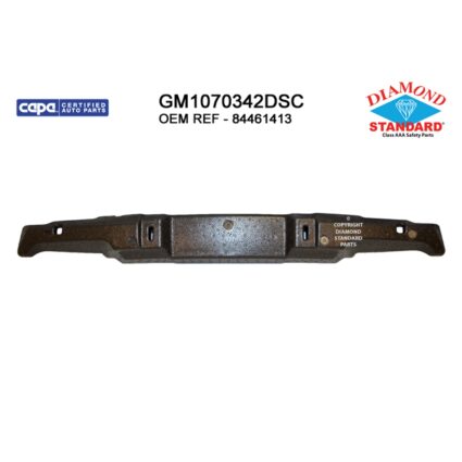 Bumper Impact Absorber Front w/o Off Road Pkg CAPA for Chevrolet Colorado LT Z71 WT Z71 LT ZR2 2021–2022