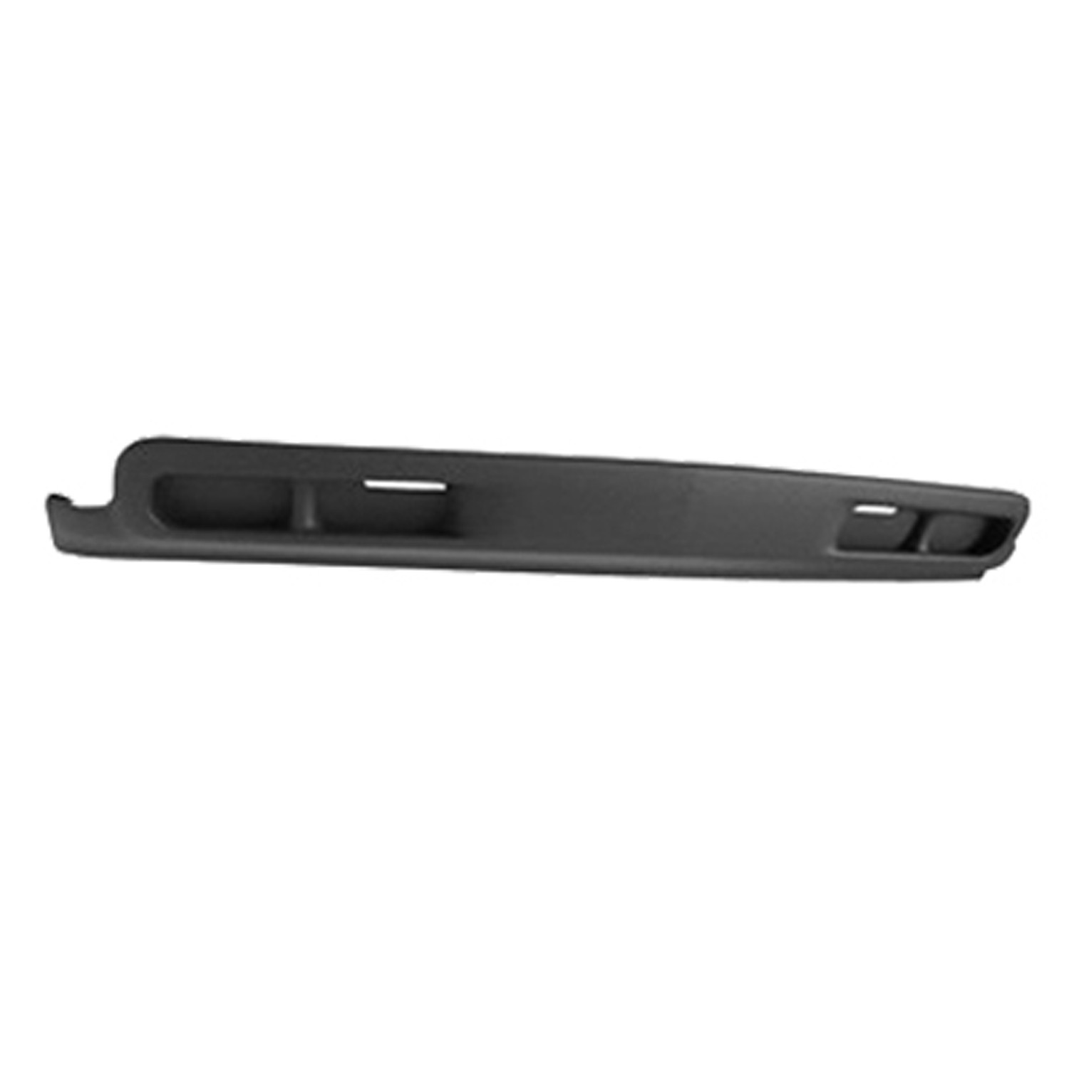 Bumper Deflector Front w/o Fog Lamps w/o Tow Hooks Except Z71 Dark Gray CAPA for Chevrolet Silverado 2500 Silverado 3500 Suburban 1500 Suburban 2500 Tahoe