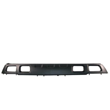 Bumper Deflector Front w/o Body Cladding w/Fog Lamps Charcoal Black for Chevrolet Avalanche 1500 Avalanche 2500 Silverado 1500 Silverado 1500 Classic Silverado 2500 Silverado 2500 HD Silverado 2500 HD Classic Silverado 3500 Silverado 3500 Classic