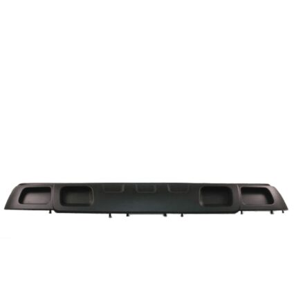 Bumper Deflector Front w/o Fog Lamps w/o Tow Hooks Charcoal Black for Chevrolet Silverado 1500 Silverado 1500 Classic Silverado 2500 Silverado 2500 HD Silverado 2500 HD Classic Silverado 3500 Silverado 3500 Classic