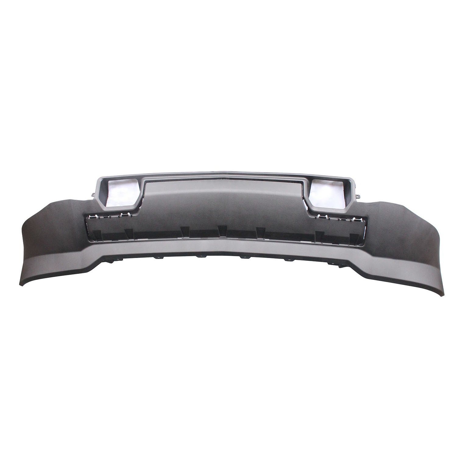 Bumper Deflector Front w/Painted Bumper w/Skid Plate Textured for Chevrolet Silverado 2500 HD 2015–2019