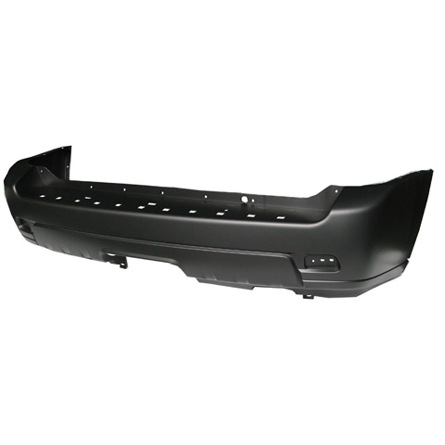 Bumper Cover Rear w/Single or Two-Tone Paint All Smooth Finish Primed CAPA for Chevrolet Trailblazer LT LS 2006–2009