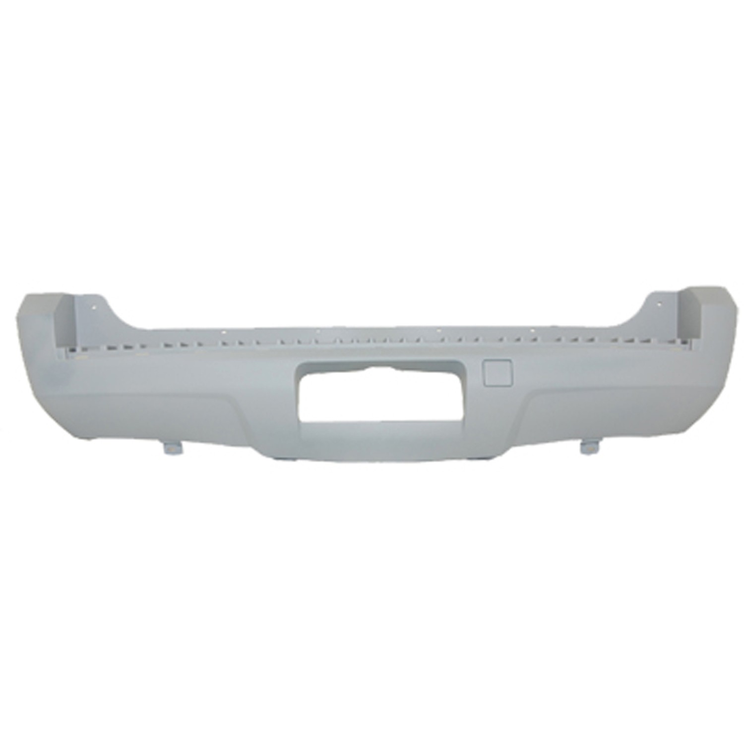 Bumper Cover Rear w/o Off Road Package w/o Object Sensor Primed CAPA for Chevrolet Tahoe GMC Yukon