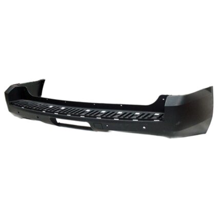 Bumper Cover Rear w/o Flare Holes w/Object Sensor Primed CAPA for Chevrolet Suburban 1500 Suburban 2500 GMC Yukon XL 1500