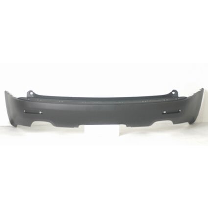 Bumper Cover Rear w/o Parking Aid Sensors CAPA for GMC Acadia 2007–2012