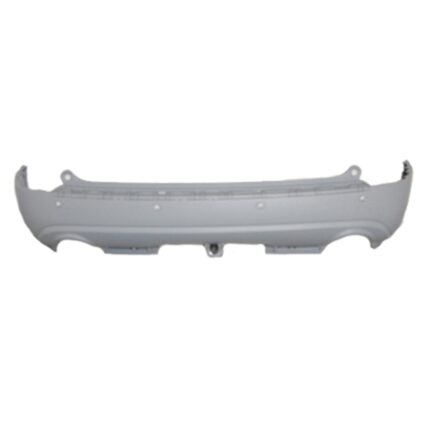 Bumper Cover Rear w/Parking Aid Sensors Primed CAPA for Buick Enclave 2008–2012