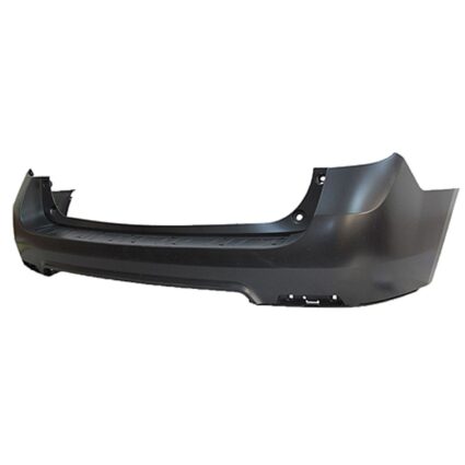 Bumper Cover Rear w/o Blind Spot Module Type 1 w/o Chrome Pkg w/o Object Sensor Primed CAPA for Chevrolet Equinox 2010–2017