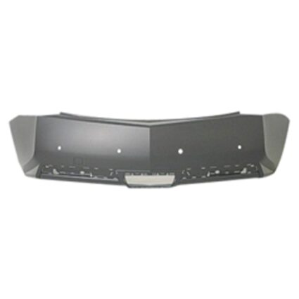 Bumper Cover Rear w/Side Object Sensor Primed for Cadillac CTS Coupe Base Coupe Premium 3.6L Luxury 3.0L Performance 2012–2014