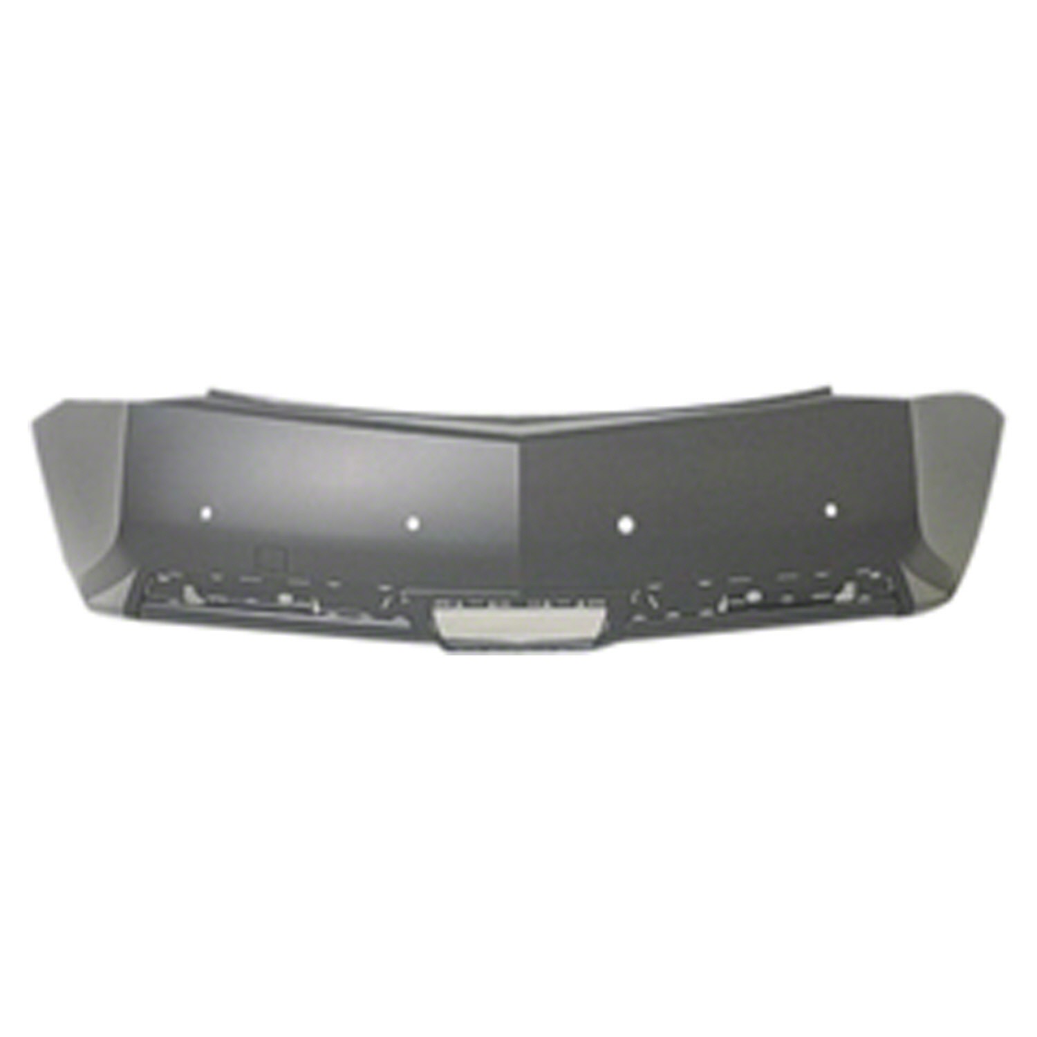 Bumper Cover Rear w/Side Object Sensor Primed for Cadillac CTS Coupe Base Coupe Premium 3.6L Luxury 3.0L Performance 2012–2014