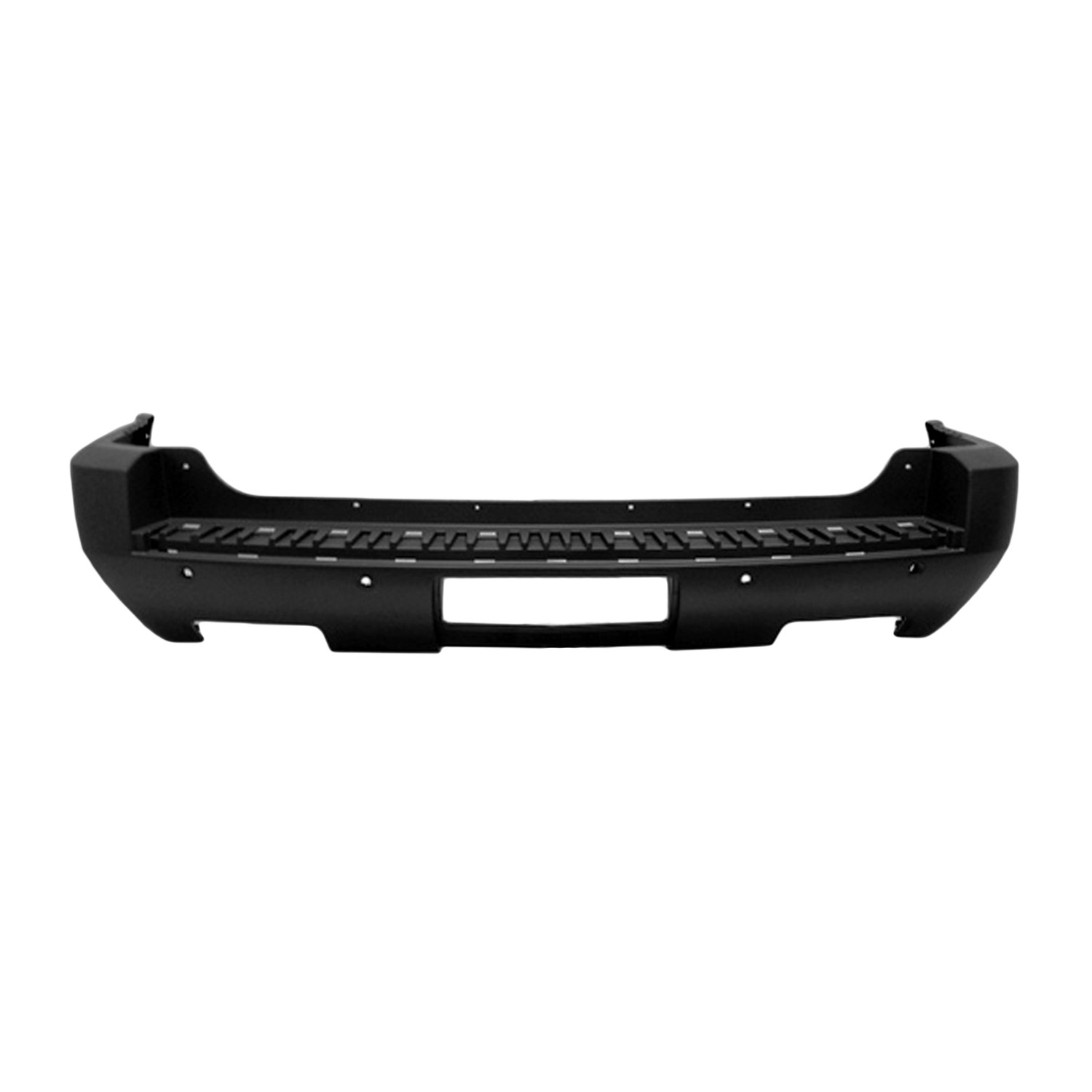 Bumper Cover Rear w/Dual Exhaust Primed for Cadillac Escalade ESV 2012–2014