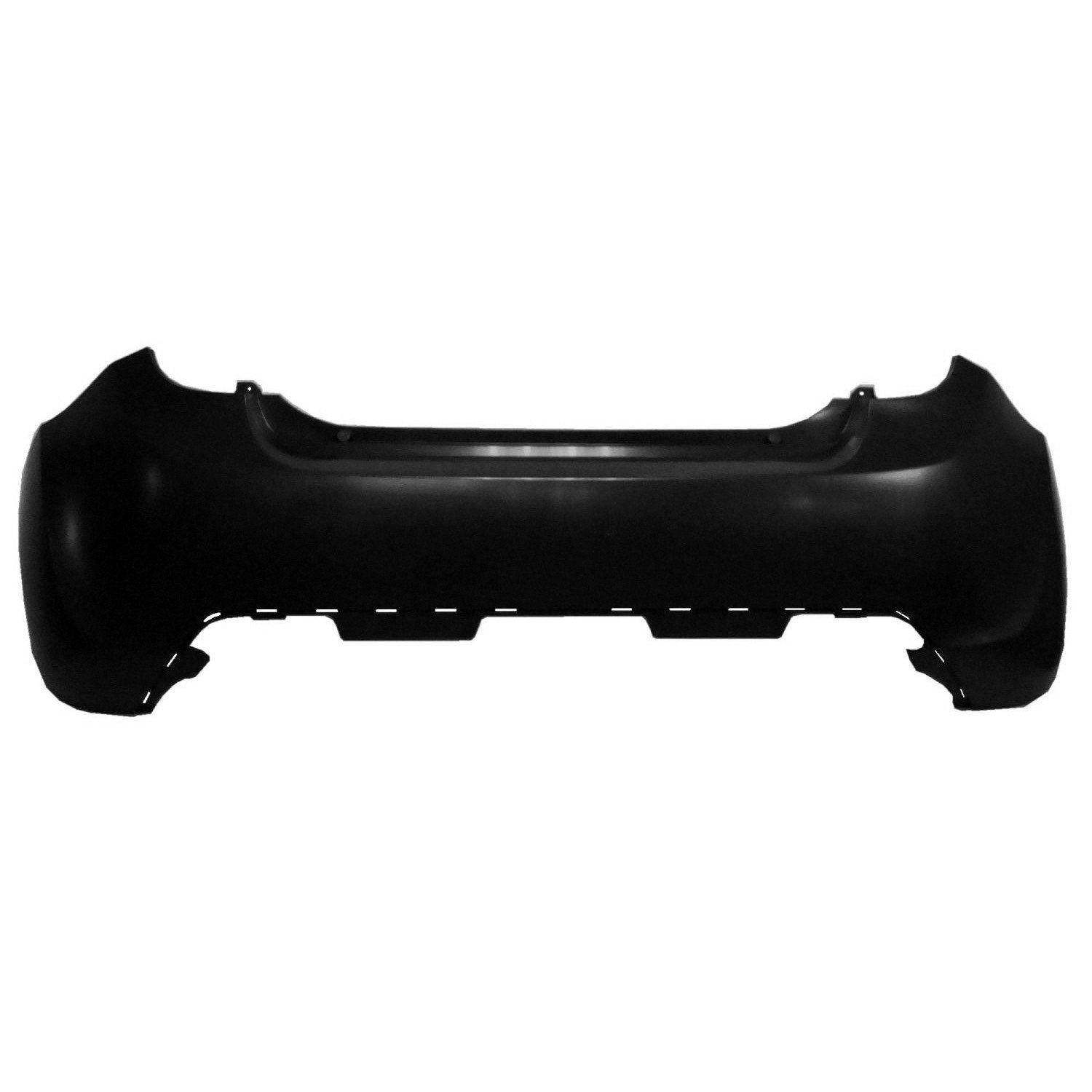 Bumper Cover Rear Primed CAPA for Chevrolet Spark 2013–2015