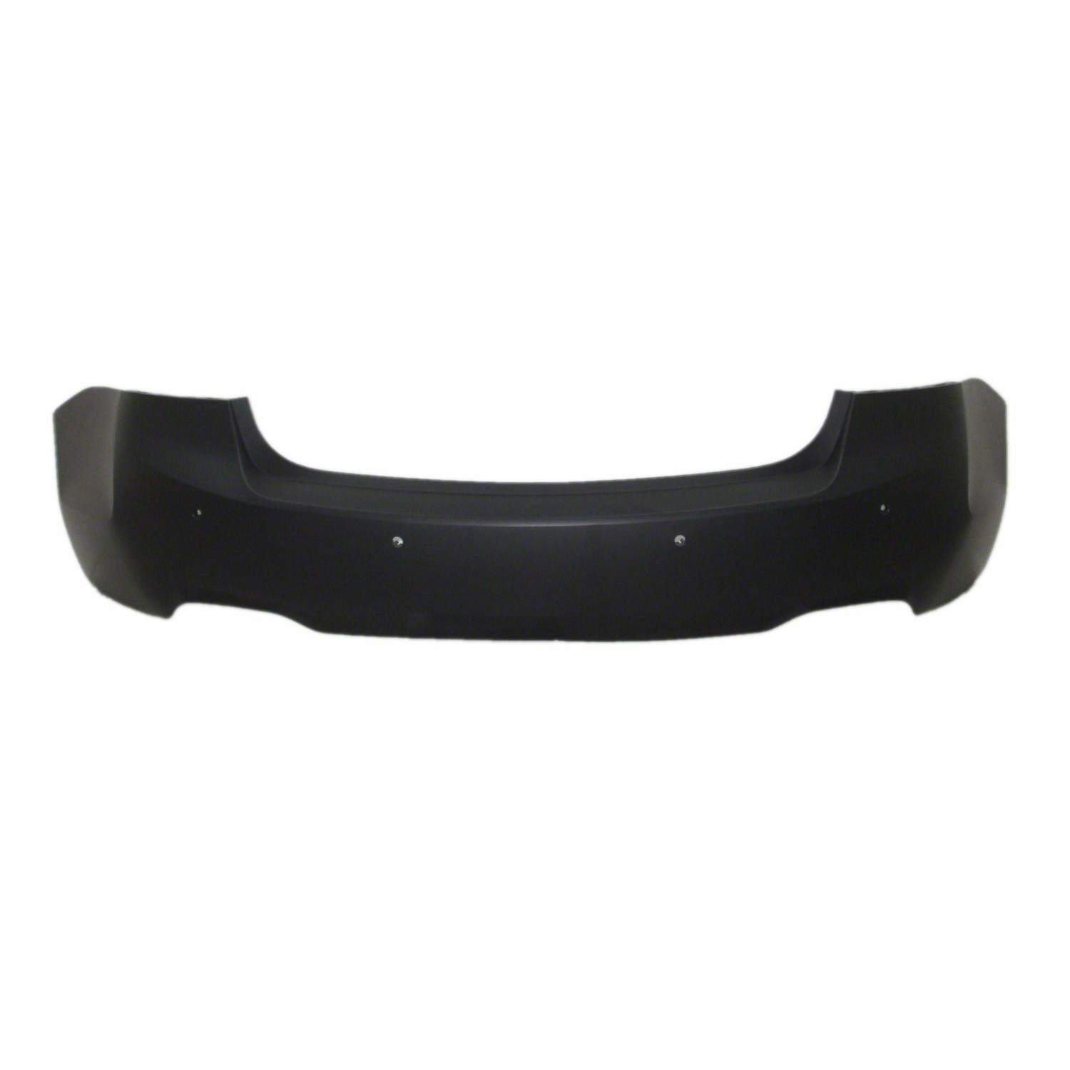 Bumper Cover Rear w/Parking Aid Sensors w/o Blind Spot Sensor Primed CAPA for Chevrolet Impala LTZ 2014–2016