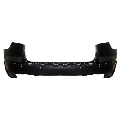 Bumper Cover Rear w/Parking Aid Sensors w/o Side Object Sensors Primed CAPA for Buick Enclave 2013–2017