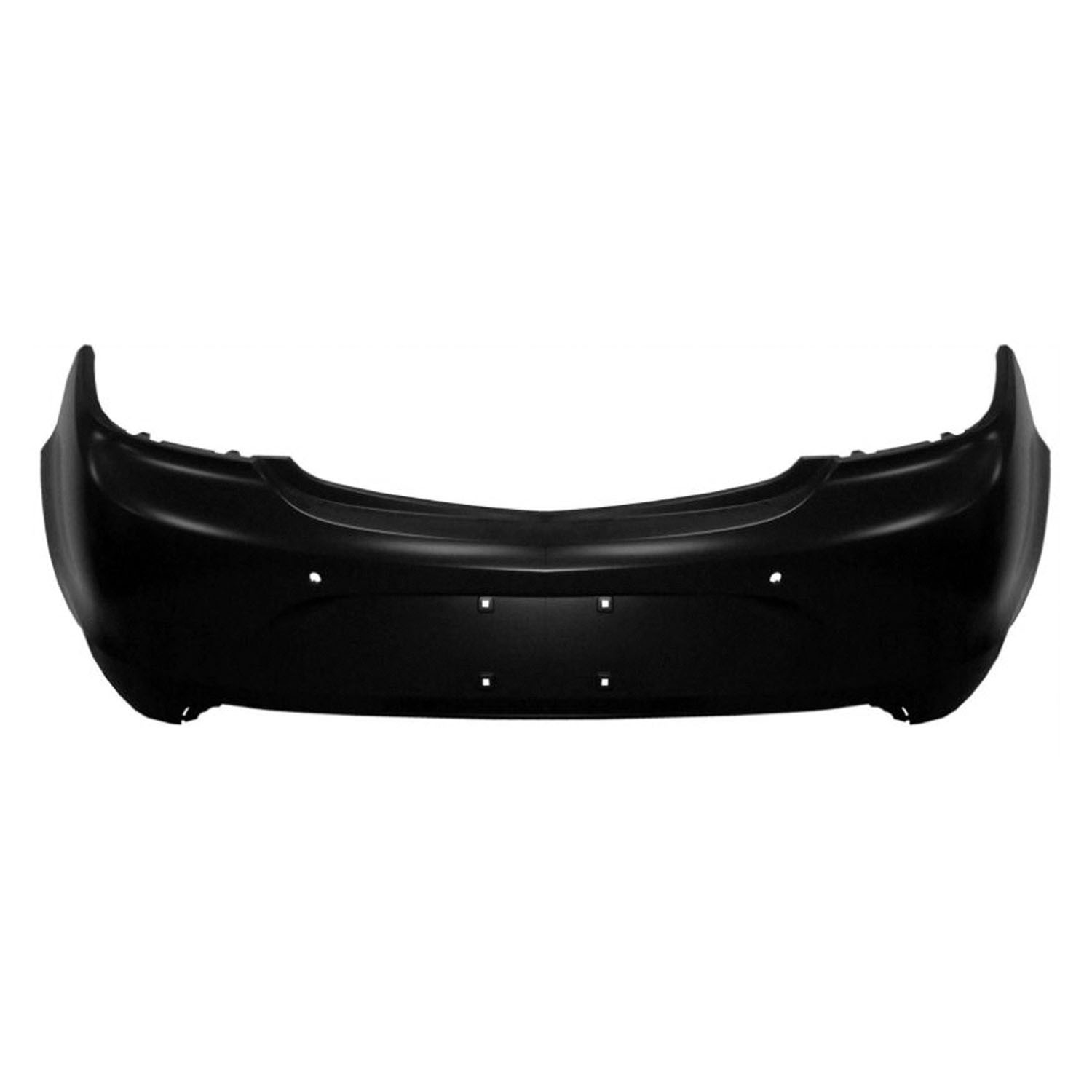 Bumper Cover Rear Eassist w/Park Assist w/o Cross Traffic Alert Primed CAPA for Buick Regal 2014–2016