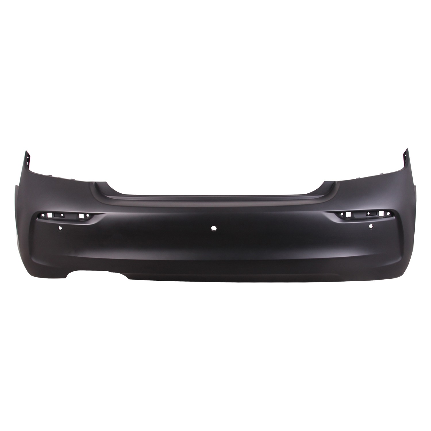 Bumper Cover Rear w/o RS Pkg w/o Remote Start w/Park Assist Primed for Chevrolet Sonic Sedan 2017–2020