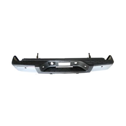 Bumper Assembly Rear w/Rear Object Sensors w/o Sensor Components Chrome CAPA for Chevrolet Silverado 1500 GMC Sierra 1500