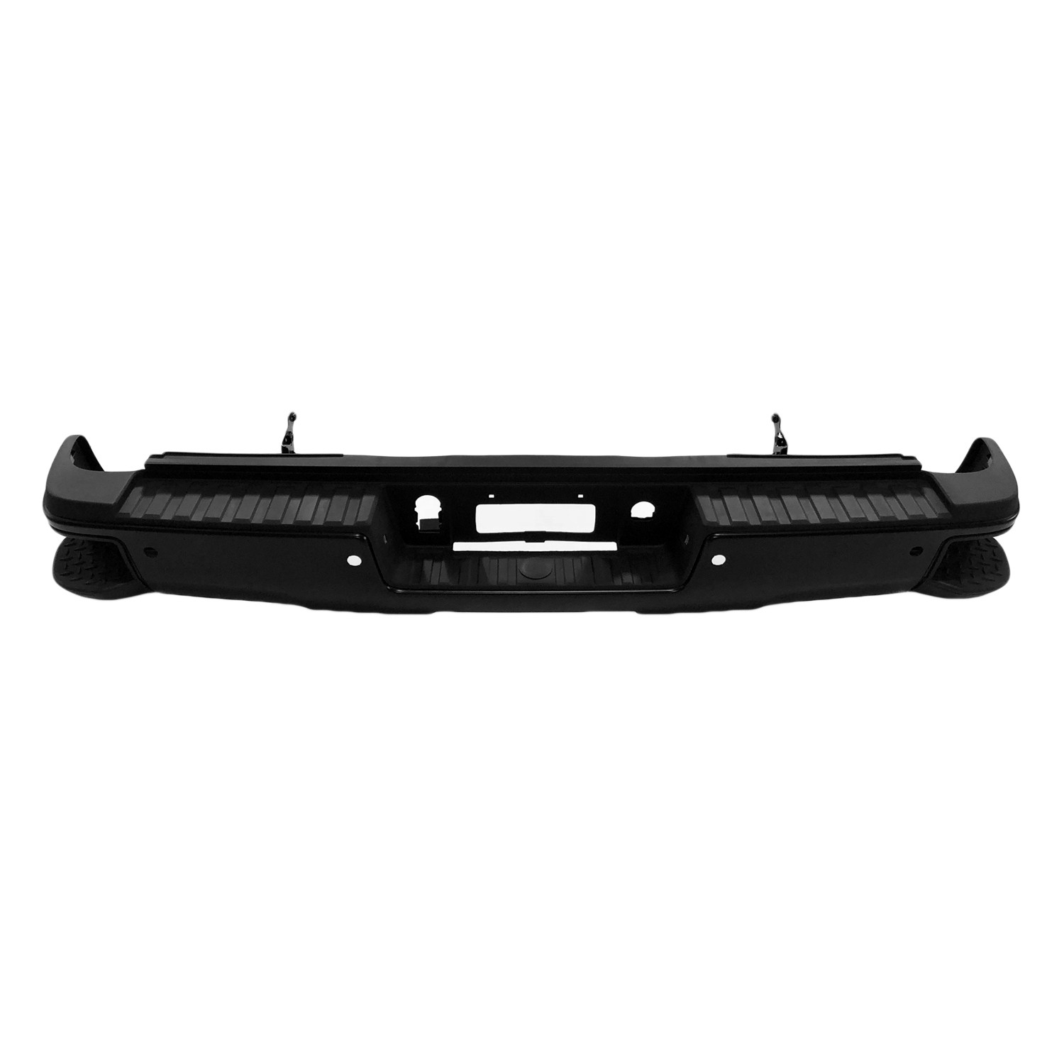 Bumper Assembly Rear Single Rear Wheels w/o Hitch Bar w/Park w/o Sensors for Chevrolet Silverado 2500 HD Silverado 3500 HD GMC Sierra 2500 HD Sierra 3500 HD