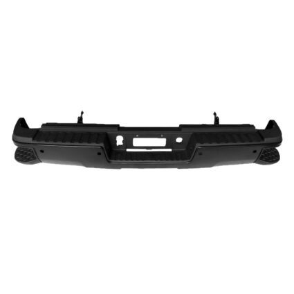 Bumper Assembly Rear Single Rear Wheels w/Hitch Bar w/Park Aid w/o Sensors for Chevrolet Silverado 2500 HD Silverado 3500 HD GMC Sierra 2500 HD Sierra 3500 HD
