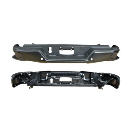 Bumper Assembly Rear w/Park Assist Sensors Black for Chevrolet Colorado GMC Canyon
