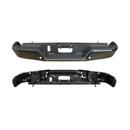 Bumper Assembly Rear w/Park Assist Sensors Black for Chevrolet Colorado GMC Canyon