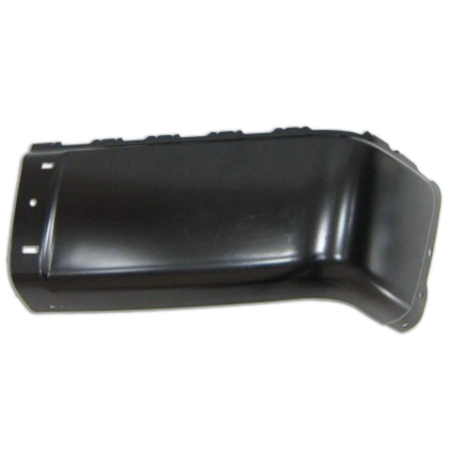 Bumper Extension Rear Right Outer w/o Rear Object Sensors Black for Chevrolet Silverado 1500 Silverado 2500 HD Silverado 3500 HD GMC Sierra 1500 Sierra 2500 HD Sierra 3500 HD