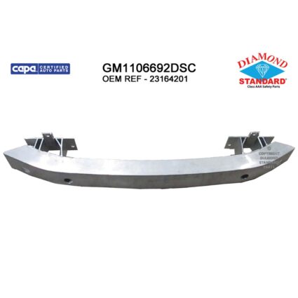 Bumper Cover Reinforcement Rear CAPA for Buick LaCrosse Cadillac XTS Chevrolet Impala