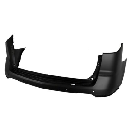 Bumper Cover Rear Upper w/Rear Object Sensors Primed CAPA for Chevrolet Traverse 2013–2017