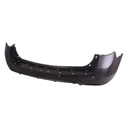 Bumper Cover Rear Upper w/Park Assist w/Blind Spot Module Primed CAPA for Chevrolet Equinox LT LTZ 2016–2017