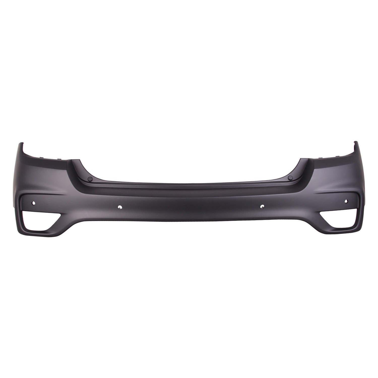 Bumper Cover Rear Upper w/o Keyless Entry w/Side Object Sensor Primed CAPA for Chevrolet Trax 2017–2022