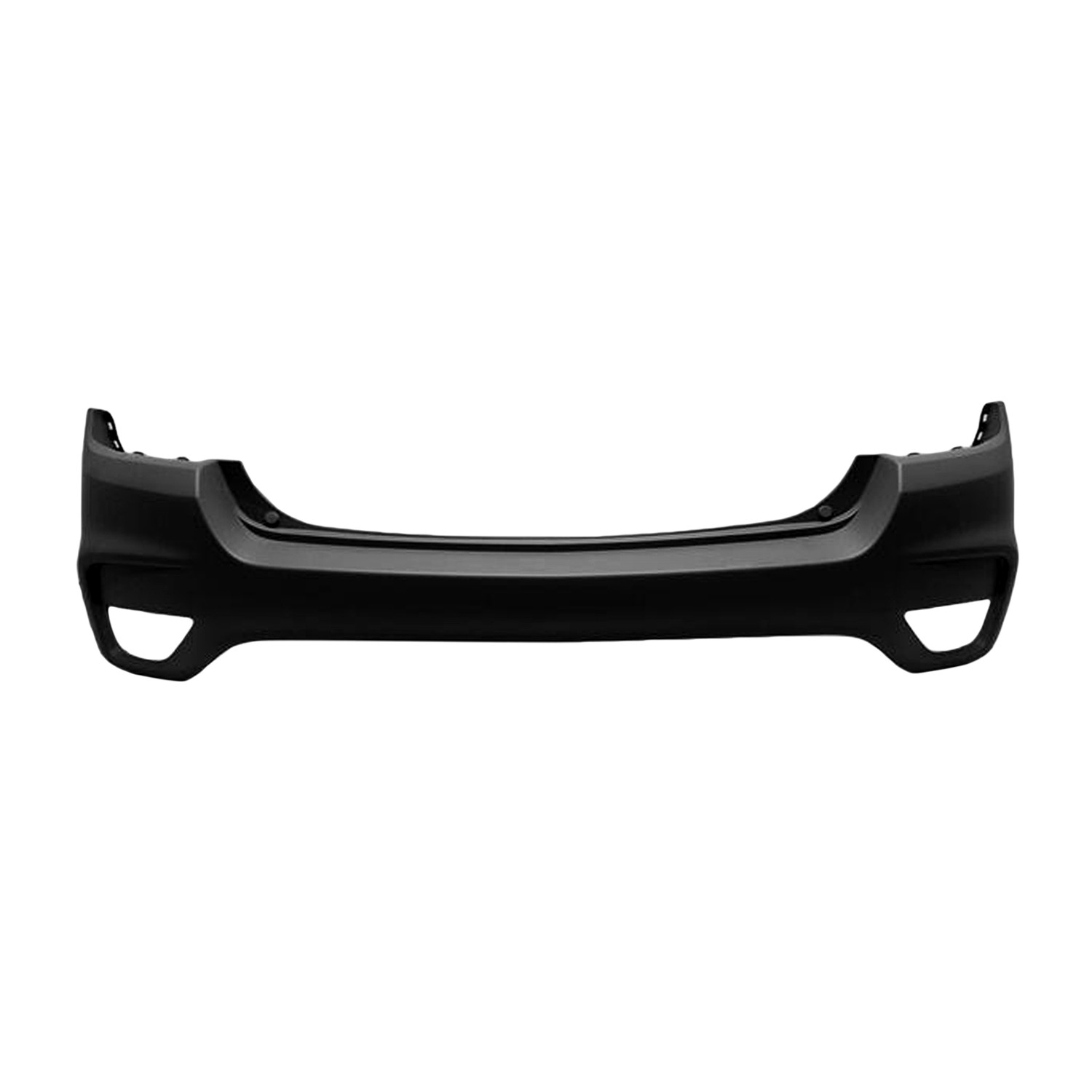 Bumper Cover Rear Upper w/Keyless Entry w/o Side Object Sensor Primed CAPA for Chevrolet Trax 2017–2022
