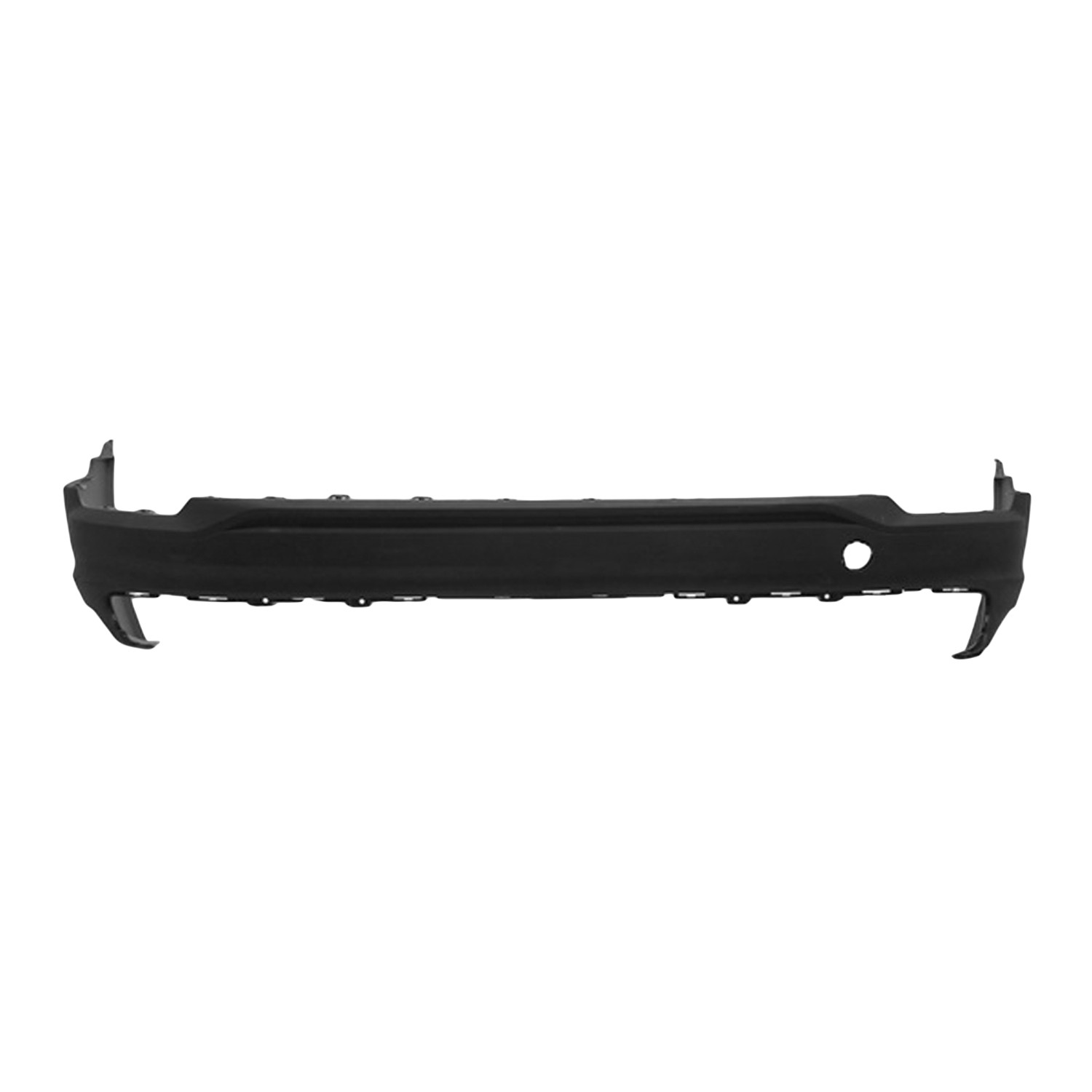 Bumper Cover Rear Lower w/o Park Assist w/o Hands-Free Liftgate Textured Black CAPA for GMC Terrain SL SLE 2018–2024