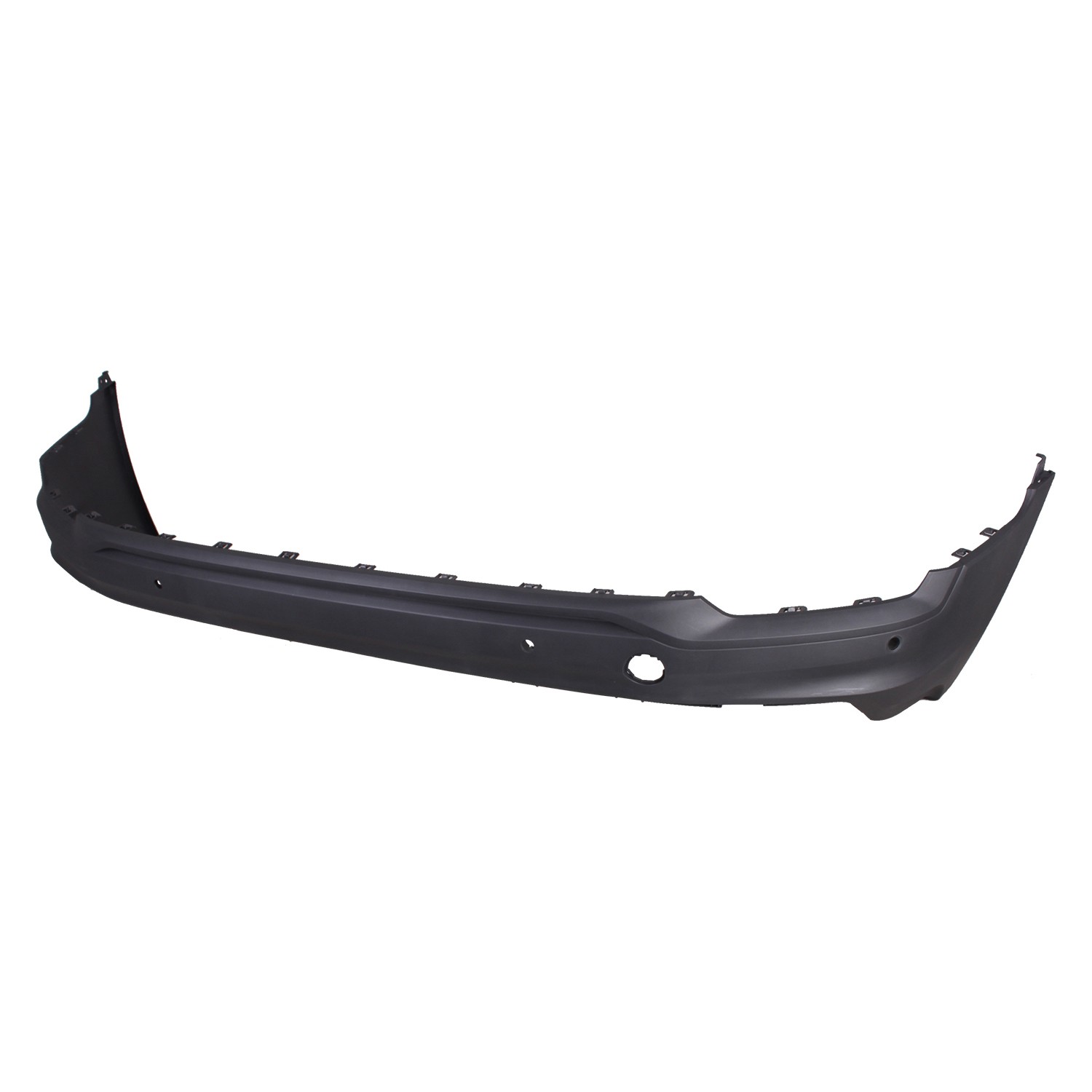 Bumper Cover Rear Lower w/Park Assist w/o Hands-Free Liftgate Textured Black CAPA for GMC Terrain SL SLE 2018–2024