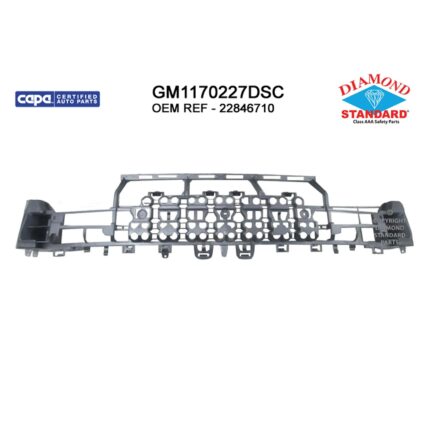 Bumper Impact Absorber Rear CAPA for Chevrolet Camaro Coupe Convertible 2010–2013