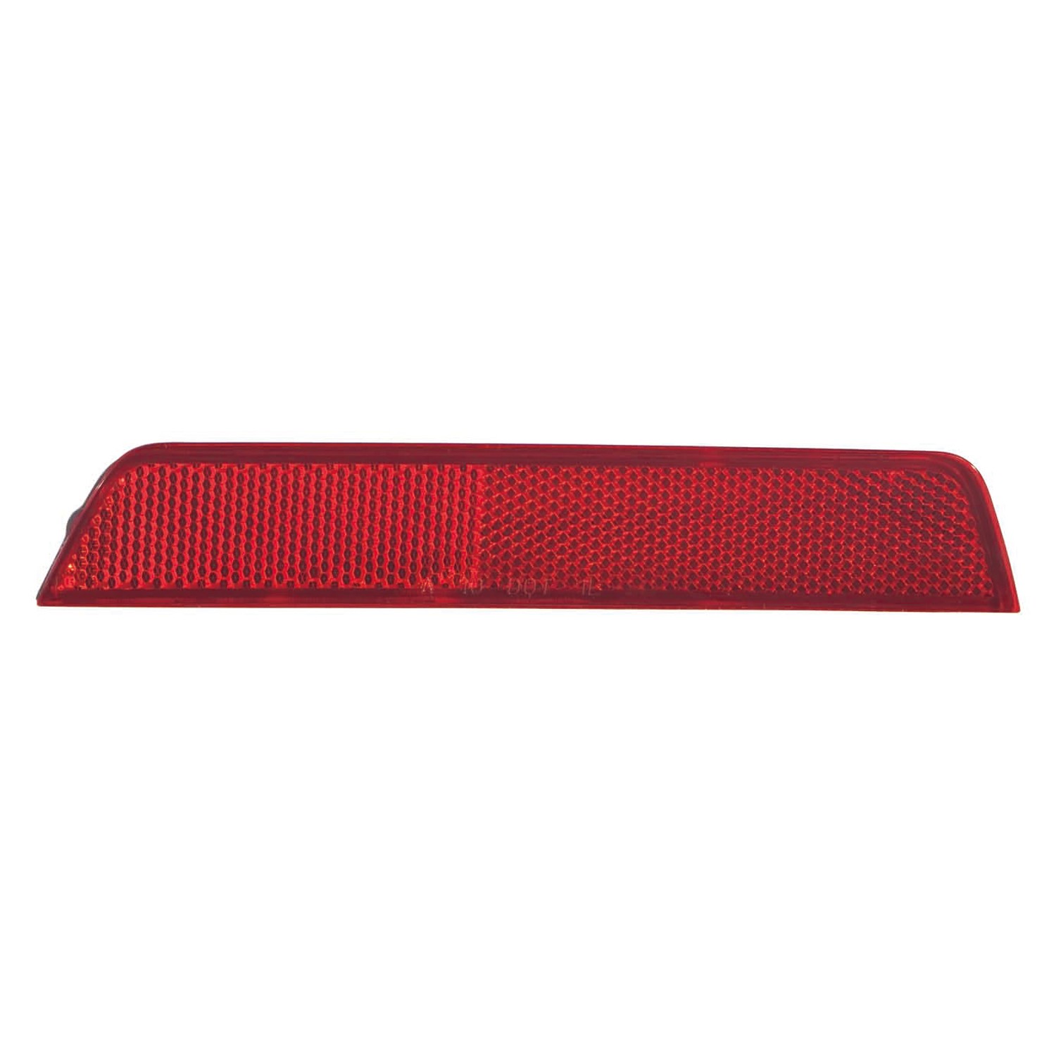 Bumper Reflector Rear Left CAPA for Chevrolet Equinox 2010–2017