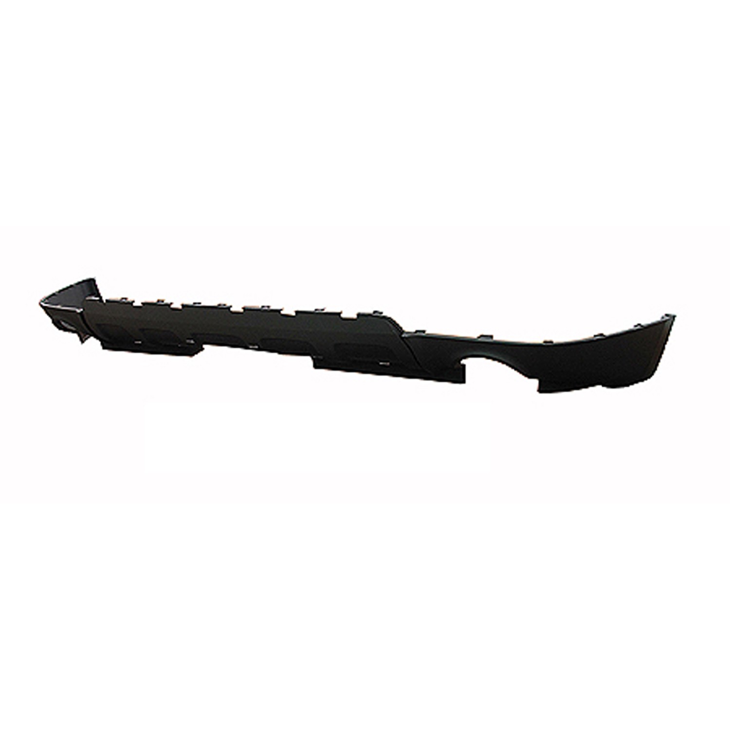Bumper Valance / Grille Kit Rear LT w/o Object Sensor w/Dual Exhaust Panel CAPA for Chevrolet Equinox LT 2010–2015