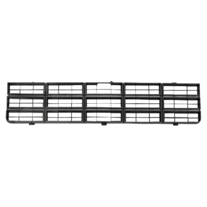 Grille Assembly w/o Sport Pkg Replacement Type For Painted May Require New Moldings Argent Black Primed for Chevrolet C10 C10 Suburban C20 C20 Suburban C30 G10 G20 G30 K10 K10 Suburban K20 K20 Suburban K30 K5 Blazer