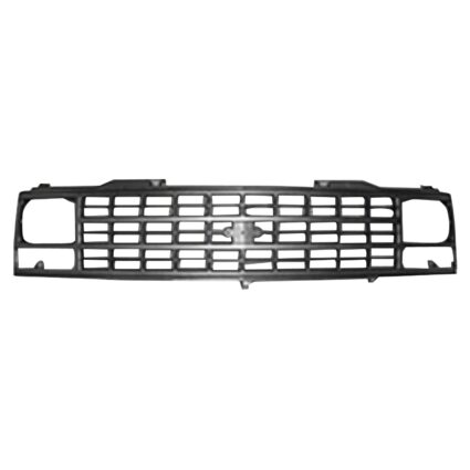 Grille Assembly w/Single Sealed Beam Headlamps Grey/Argent w/Sealed Beam Headlamps for Chevrolet Blazer C1500 C1500 Suburban C2500 C2500 Suburban C3500 K1500 K1500 Suburban K2500 K2500 Suburban K3500