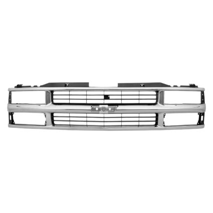 Grille Assembly Z71 Chrome w/Composite Lamps for Chevrolet Blazer C1500 C1500 Suburban C2500 C2500 Suburban C3500 K1500 K1500 Suburban K2500 K2500 Suburban K3500 Tahoe