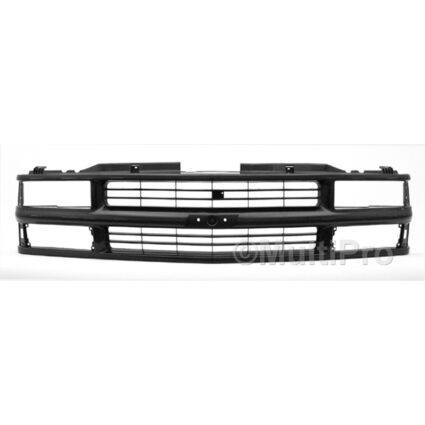 Grille Assembly Z71 Except Sport Pkg w/Composite Lamps Black for Chevrolet Blazer Tahoe