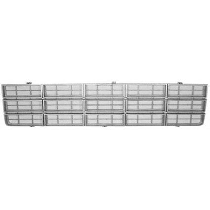 Grille Assembly w/o Sport Pkg Argent for Chevrolet C10 C10 Pickup C20 C20 Pickup C30 C30 Pickup K10 K10 Pickup K20 K20 Pickup K30