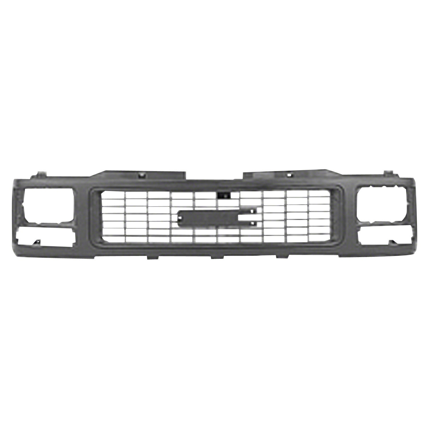 Grille Assembly w/Single Sealed Beam Headlamps w/Sealed Beam Headlamps Black for GMC C1500 C2500 C3500 K1500 K2500 K3500 Sierra 1500 Sierra 2500 Sierra 3500 Yukon