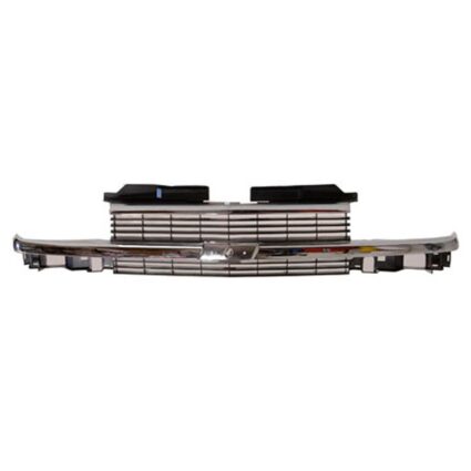 Grille Assembly w/Appearance Package Chrome for Chevrolet Blazer S10