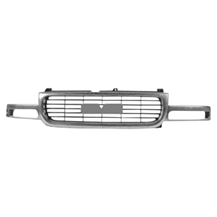 Grille Assembly Chrome & Black for GMC Sierra 1500 Yukon Yukon XL 1500