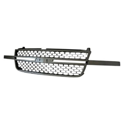 Grille Assembly w/o Dale Earnhardt Pkg Silver/Black for Chevrolet Silverado 1500 Silverado 1500 Classic